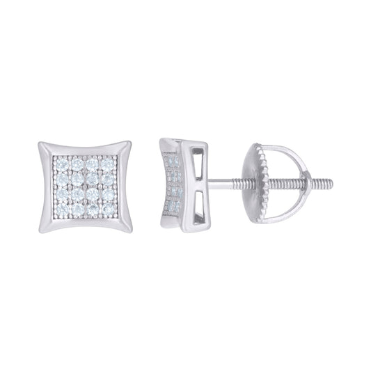 925 Sterling Silver CZ Earrings