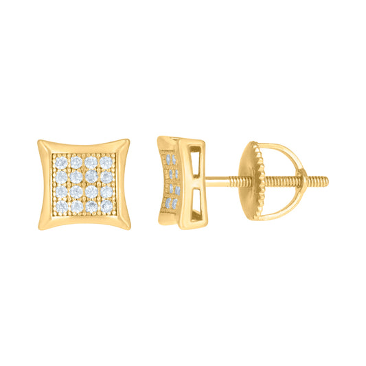 925 Sterling Silver CZ Earrings