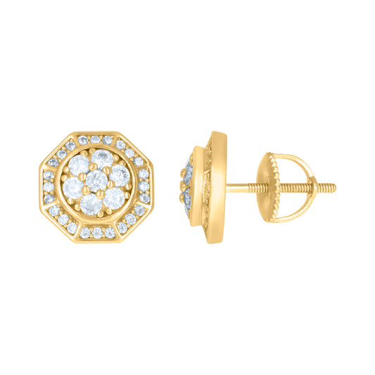 925 Sterling Silver CZ Earrings