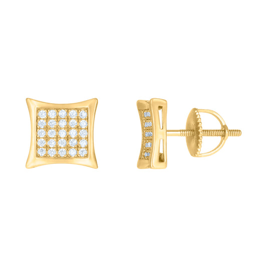 925 Sterling Silver CZ Earrings