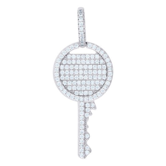925 Sterling Silver CZ Pendant