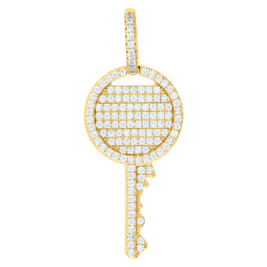 925 Sterling Silver CZ Pendant