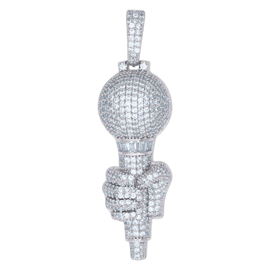 925 Sterling Silver Cz Pendant