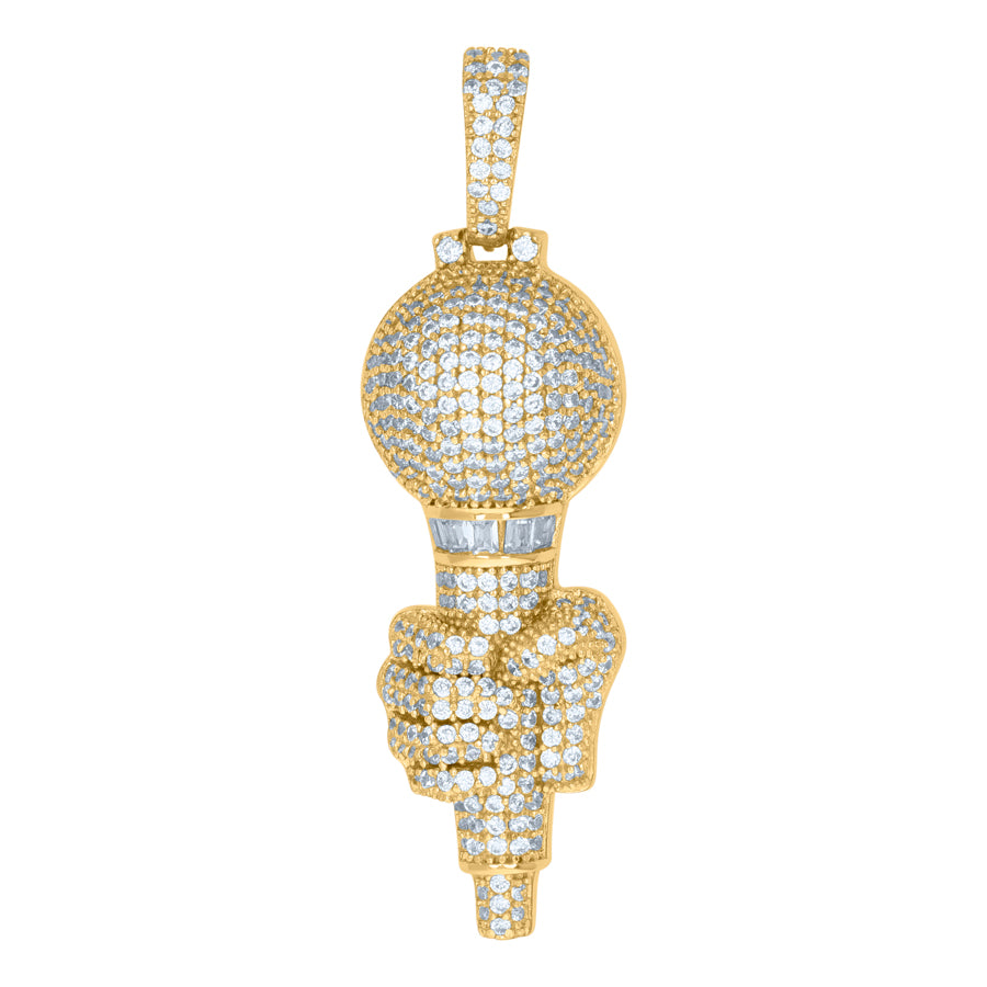 925 Sterling Silver Cz Pendant