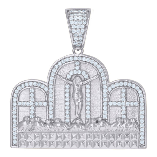 925 Sterling Silver CZ Pendant