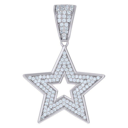 925 Sterling Silver CZ Pendant