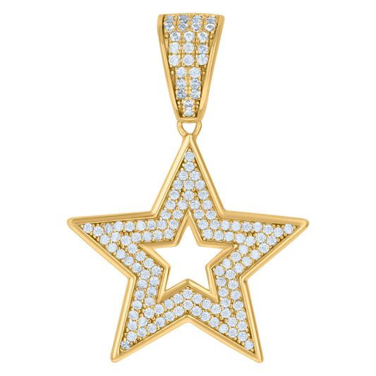 925 Sterling Silver CZ Pendant