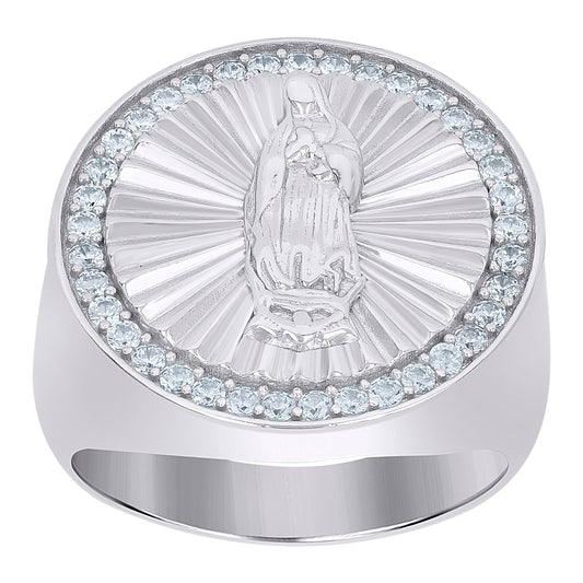 925 Sterling Silver Cz Ring