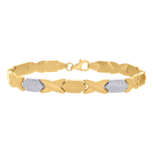 10Kt Gold Turkish Bracelet "7"