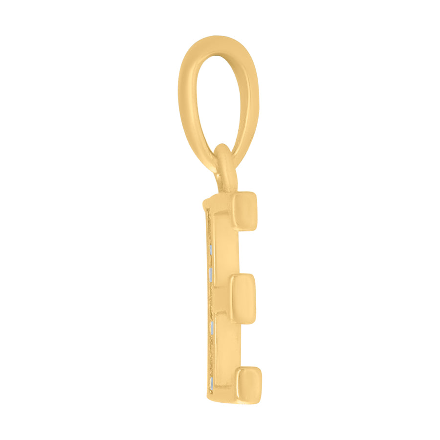 925 Sterling Silver Initial"E" Pendant
