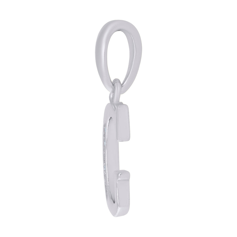 925 Sterling Silver Initial"G" Pendant