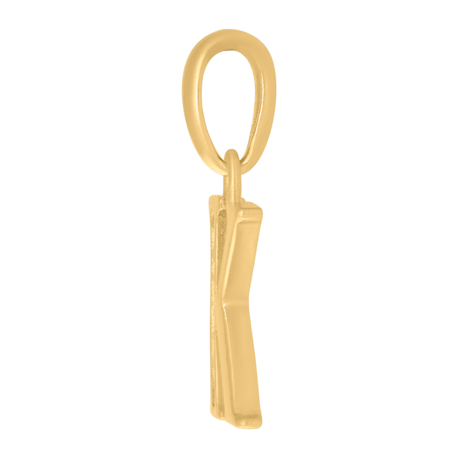 925 Sterling Silver Initial"K" Pendant