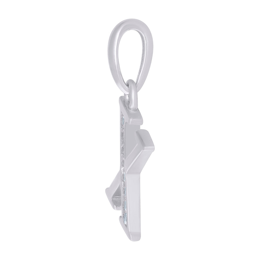 925 Sterling Silver Initial"X" Pendant