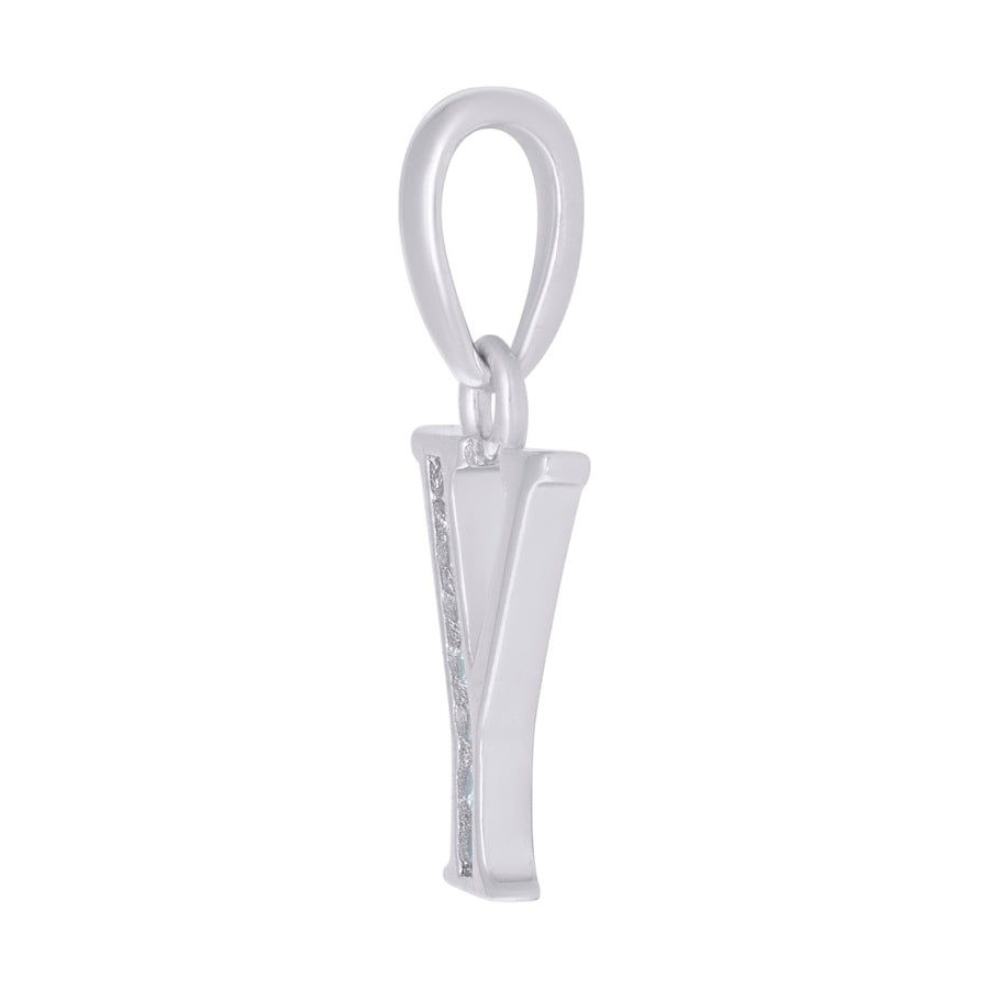 925 Sterling Silver Initial"Y" Pendant