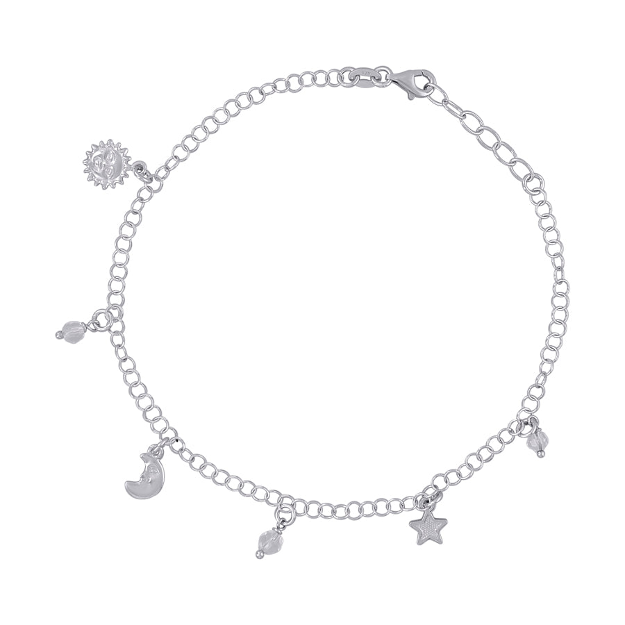 925 Sterling Silver Anklet