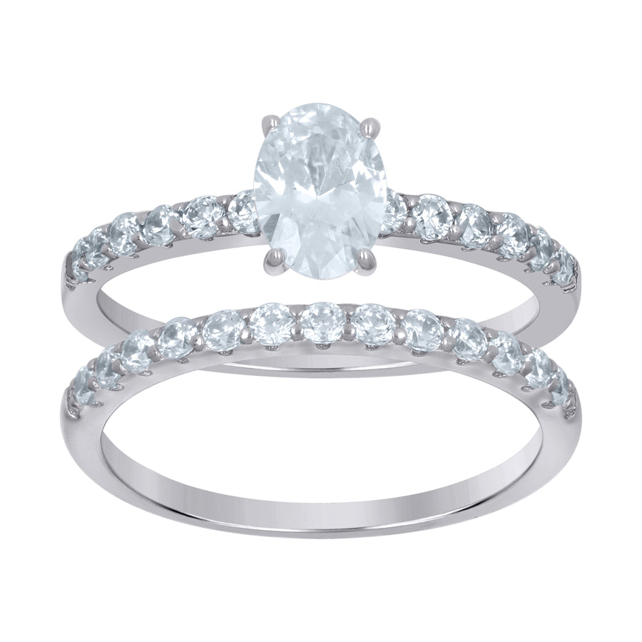 925 Sterling Silver Duo Ring