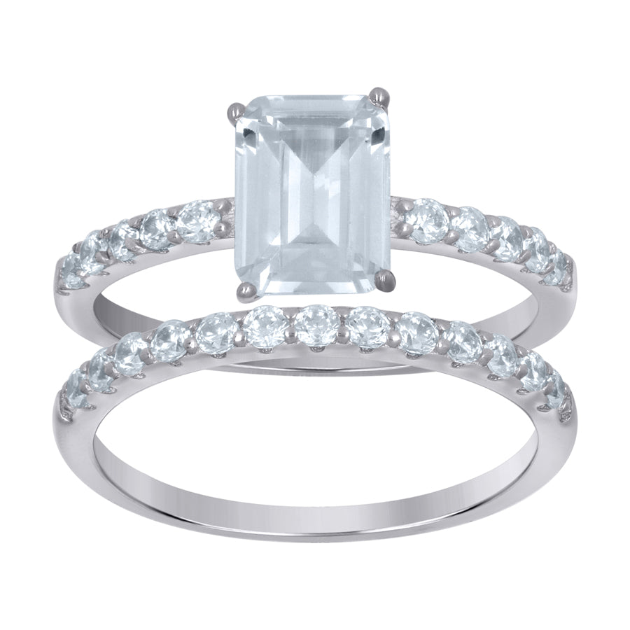 925 Sterling Silver Duo Ring