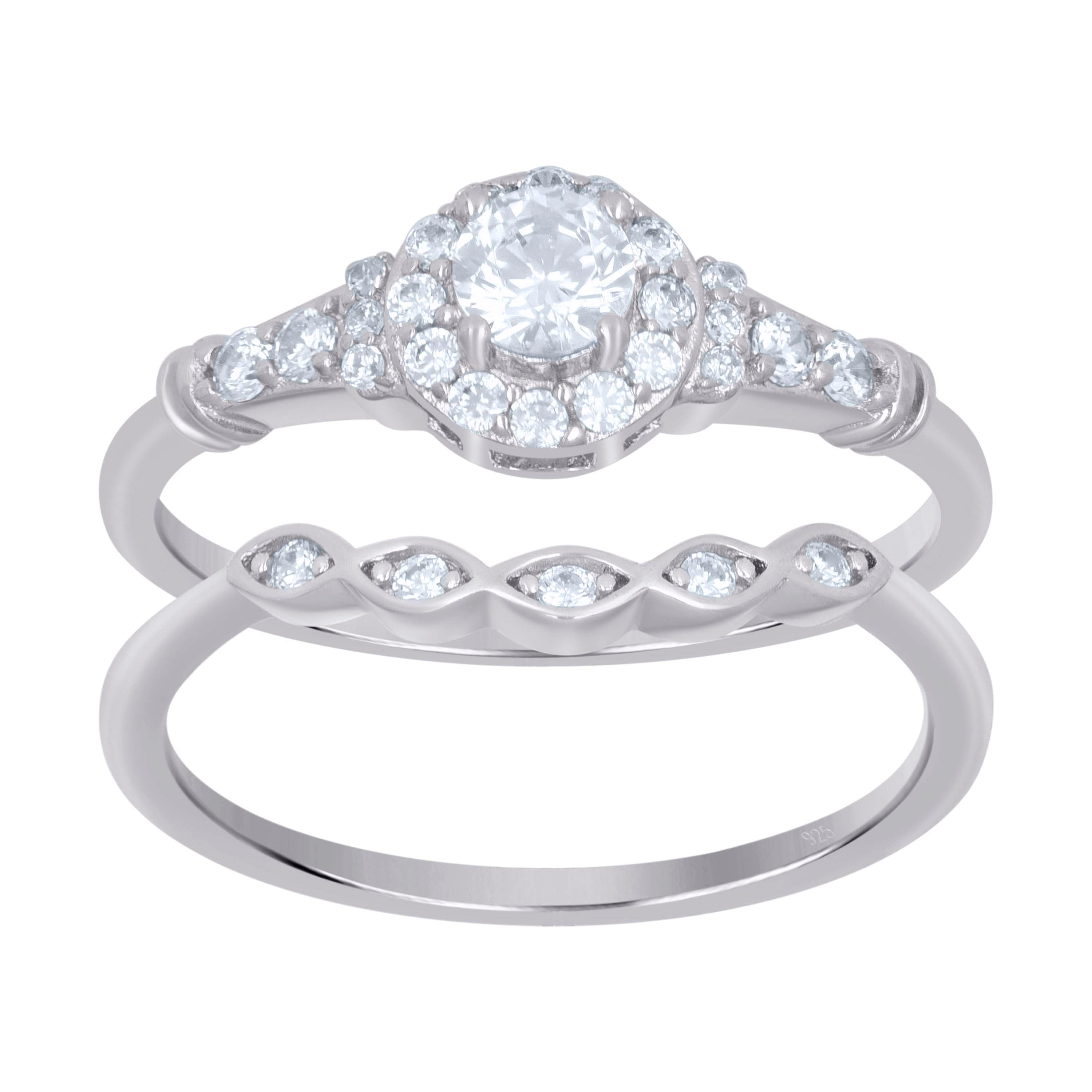 925 Sterling Silver Duo Ring