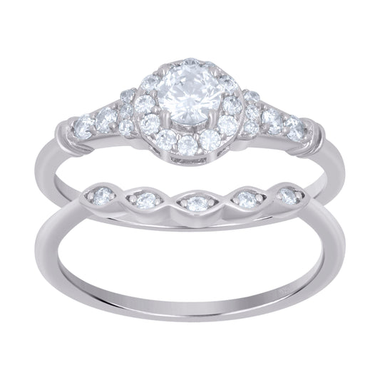 925 Sterling Silver Duo Ring