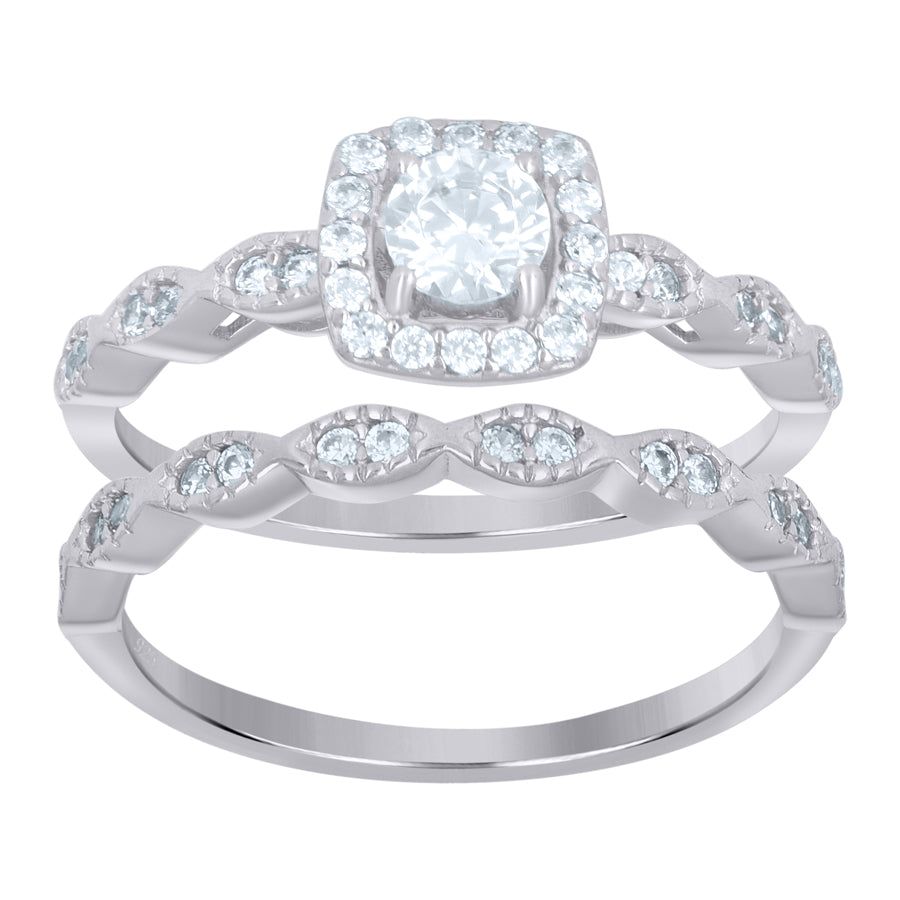 925 Sterling Silver Duo Ring