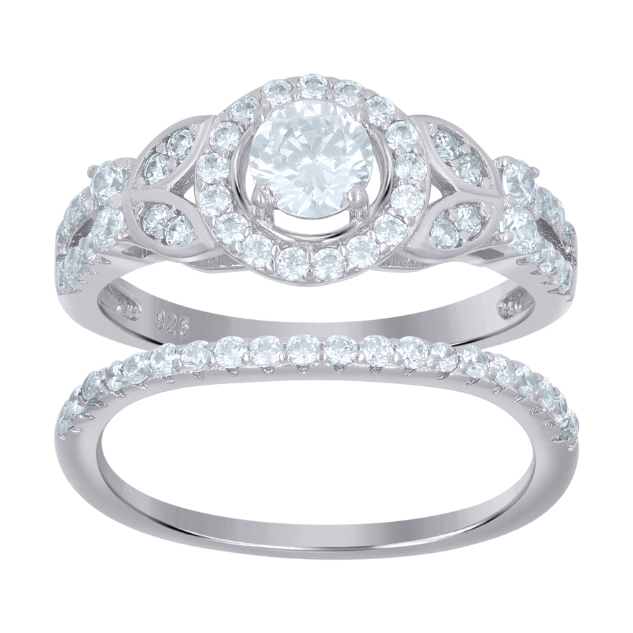 925 Sterling Silver Duo Ring
