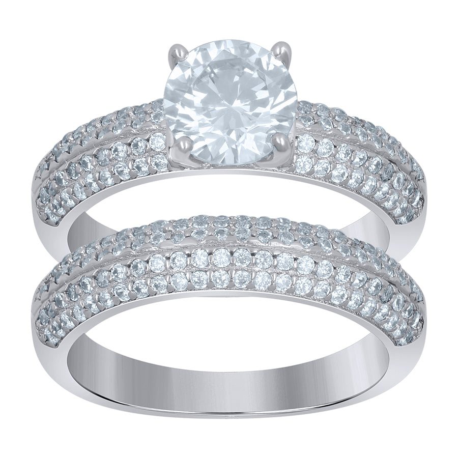 925 Sterling Silver Duo Ring
