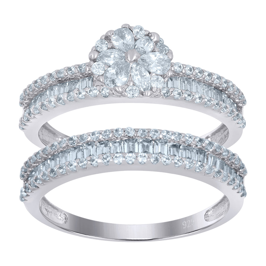 925 Sterling Silver Duo Ring