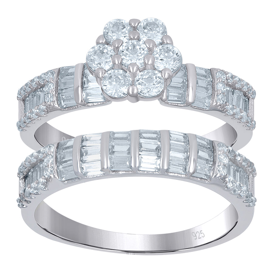 925 Sterling Silver Duo Ring