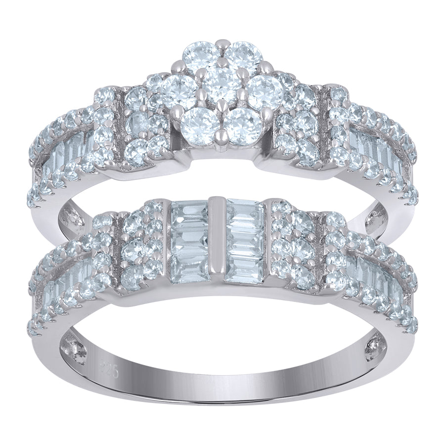 925 Sterling Silver Duo Ring