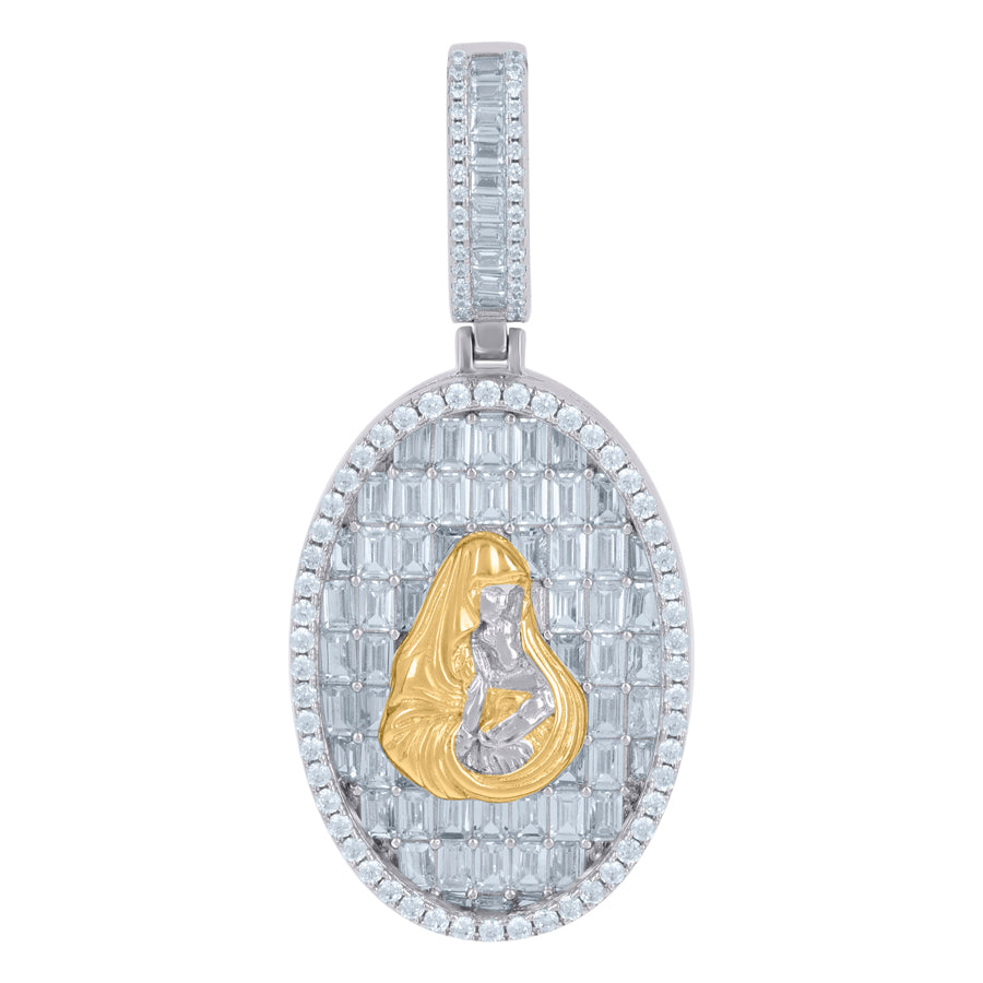 925 Sterling Silver Cz Pendant