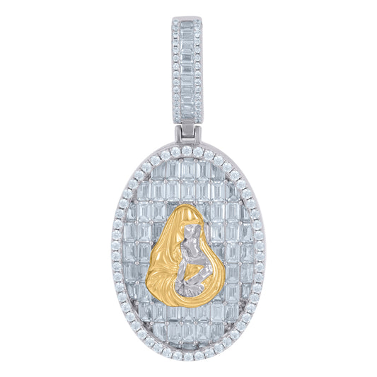 925 Sterling Silver Cz Pendant