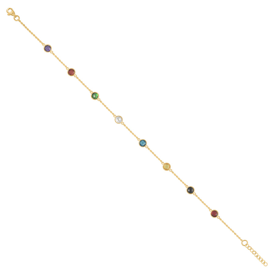 14kt Gold Anklet 10"