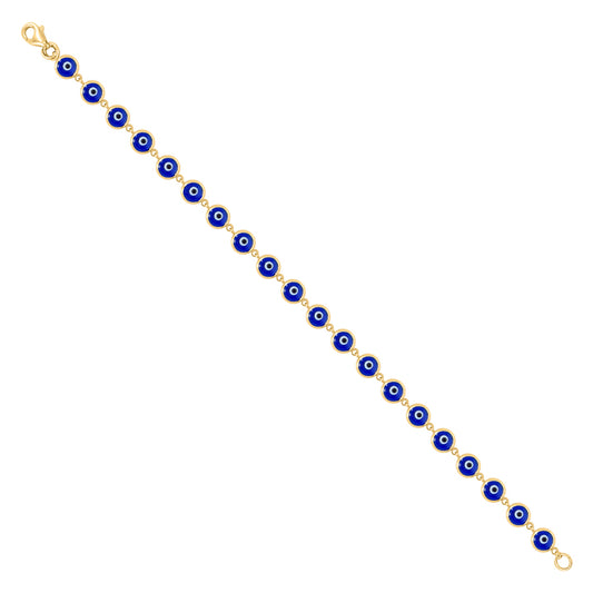 10Kt Gold Bracelet 5Mm-7"