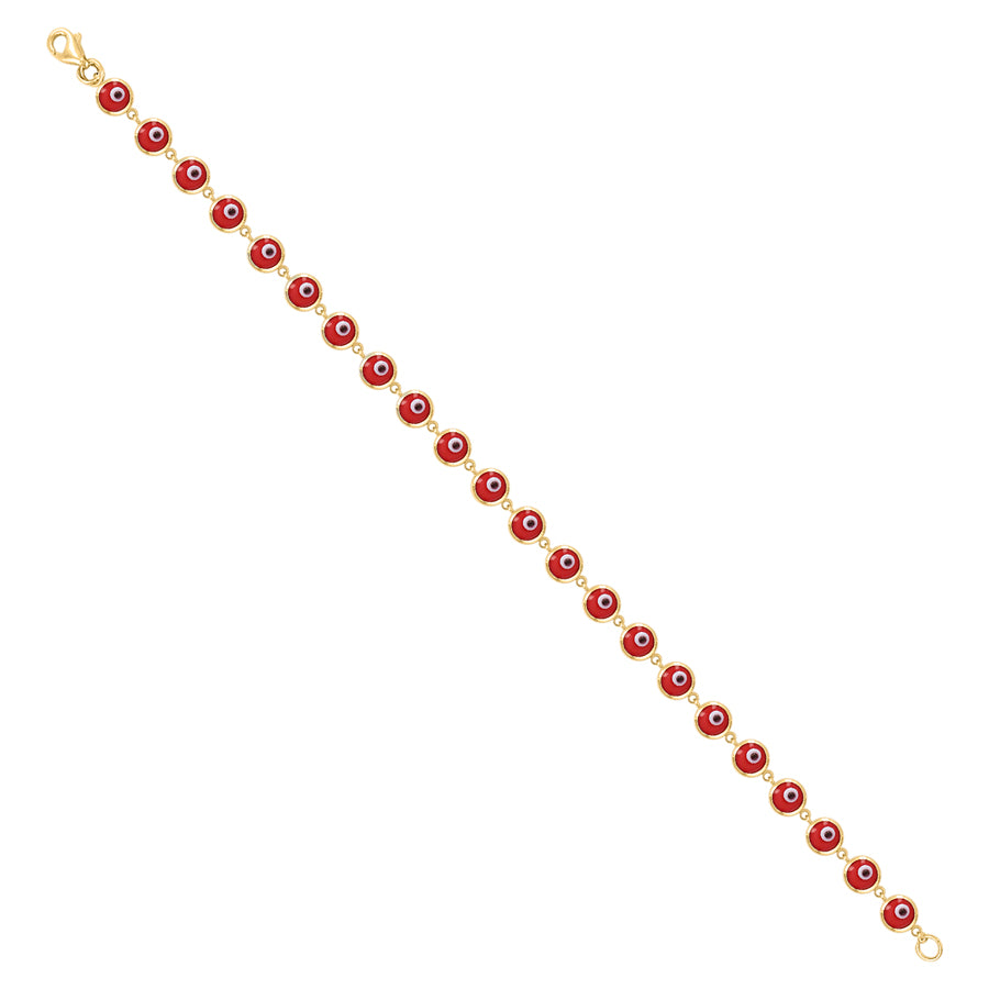 10Kt Gold Bracelet 5Mm-7"