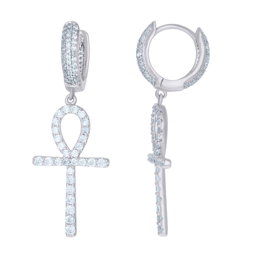 925 Sterling Silver Cz Earrings