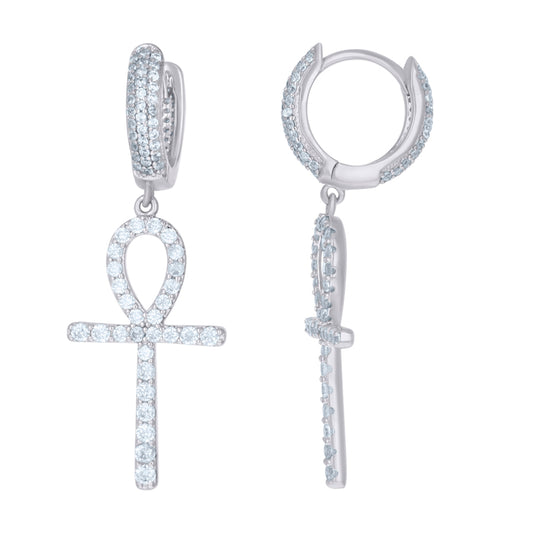 925 Sterling Silver Cz Earrings