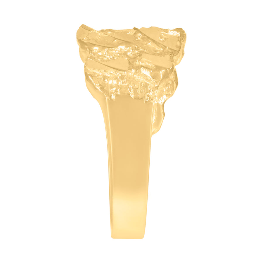 10Kt Gold Nugget Ring