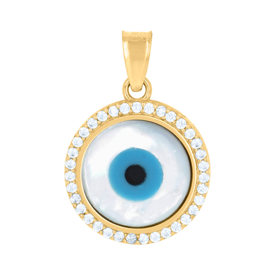 10Kt Gold Cz  Pendant