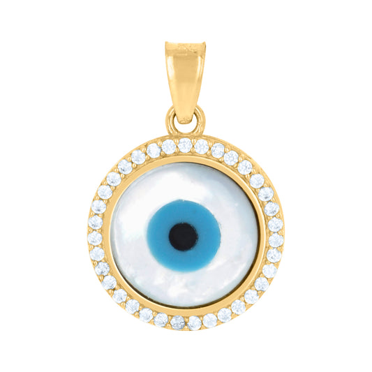 10Kt Gold Cz  Pendant