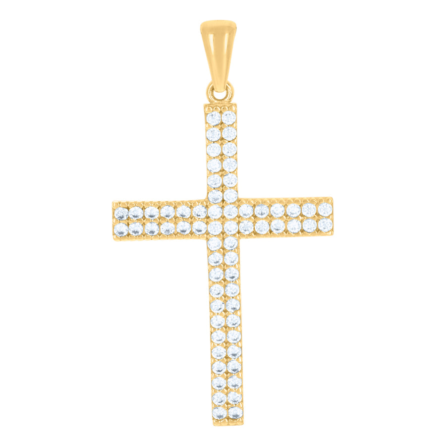 10Kt Gold Cz  Pendant