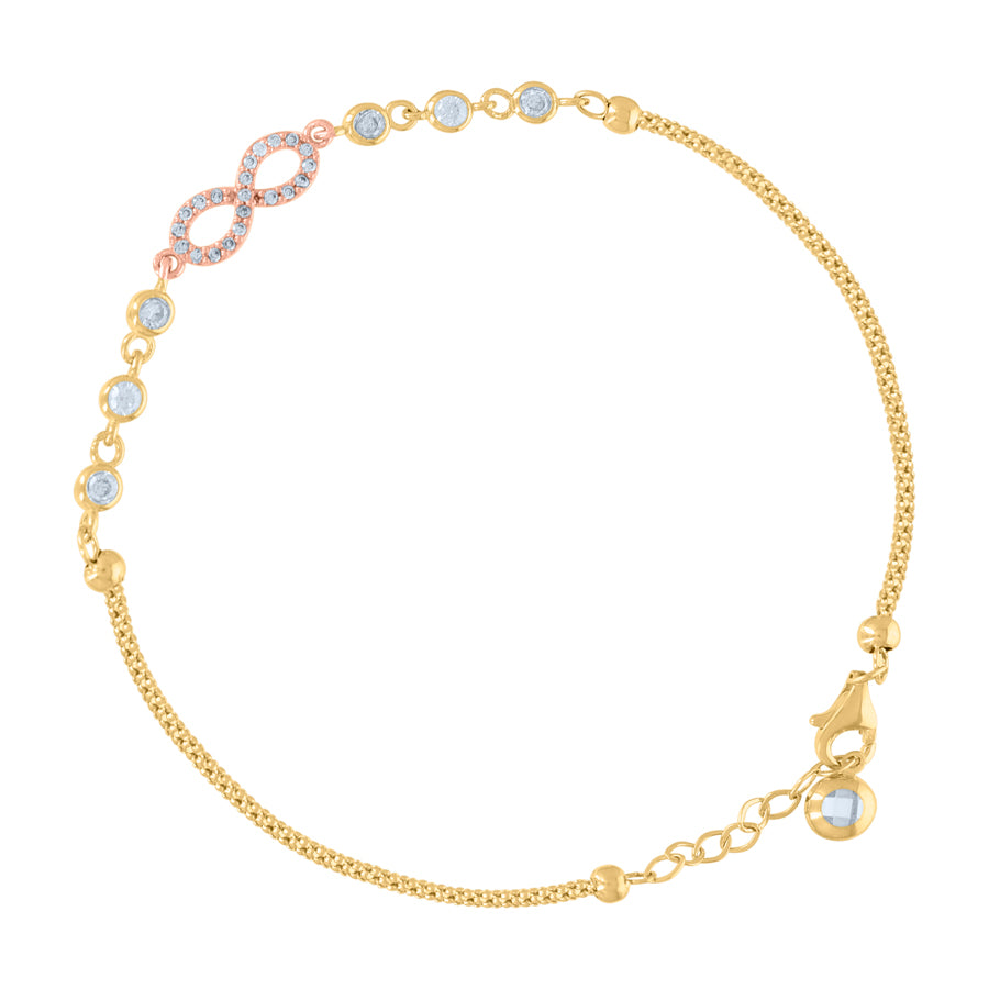14Kt Gold Turkish Bracelet 8"