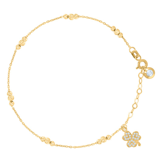 10Kt Gold Turkish Bracelet 8"