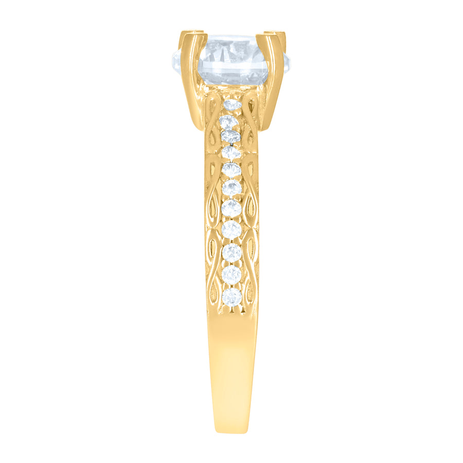 10Kt Gold Turkish Ring