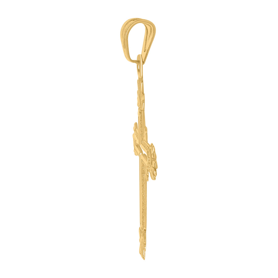 14Kt Gold Turkish Pendant