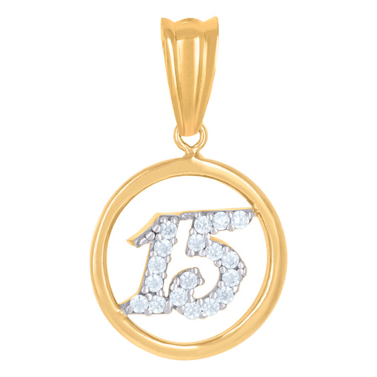 10Kt Gold Turkish Pendant