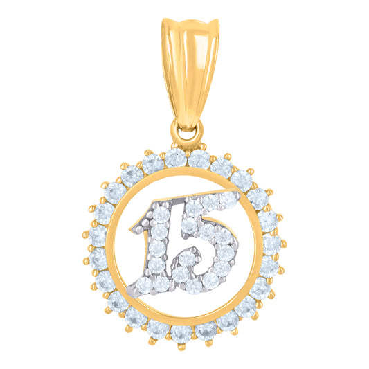 10Kt Gold Turkish Pendant