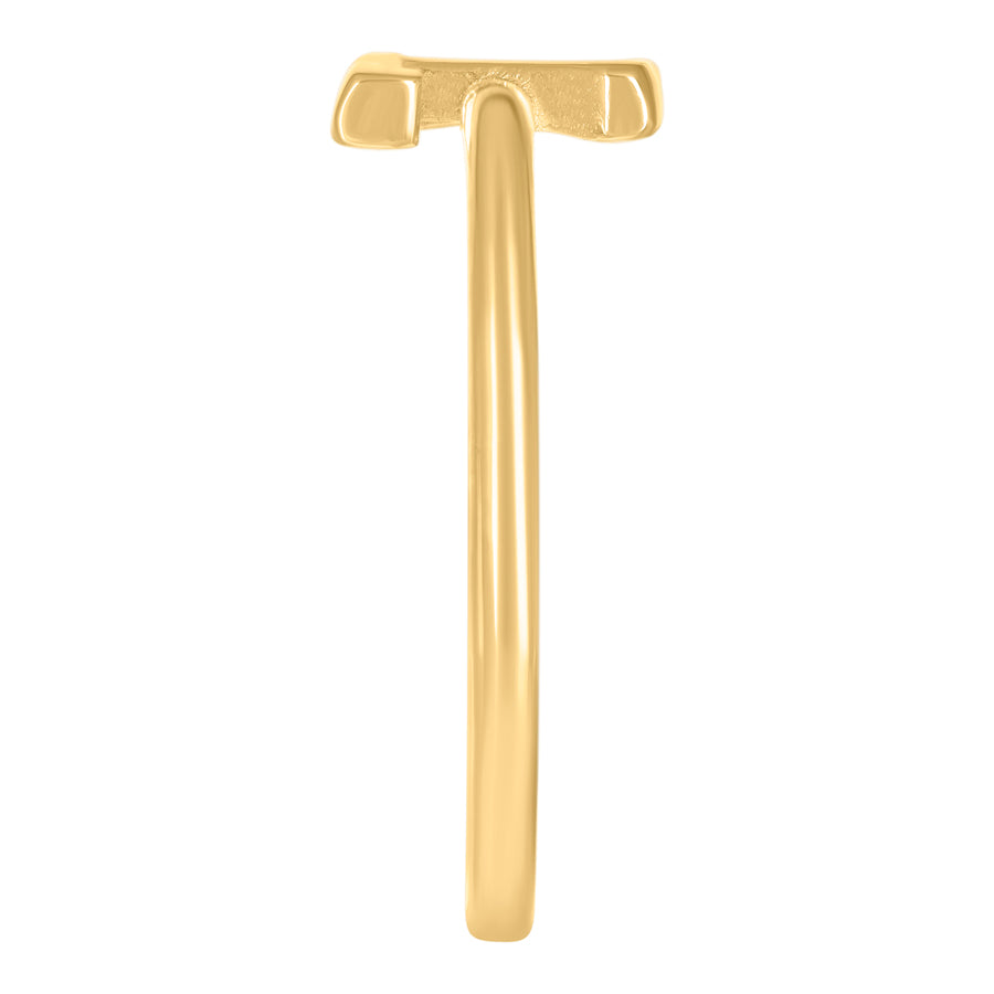 10Kt Gold Turkish Ring Initial Letter "Z"