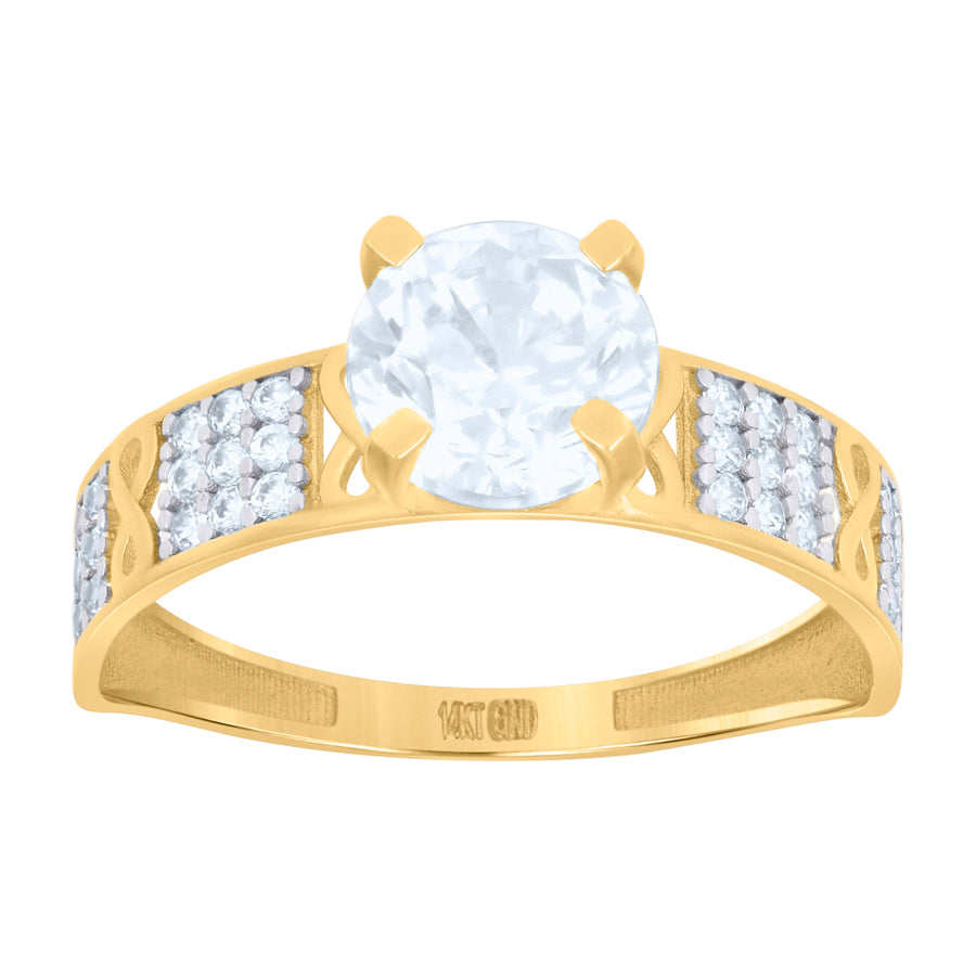 10Kt Gold Turkish Duo Ring