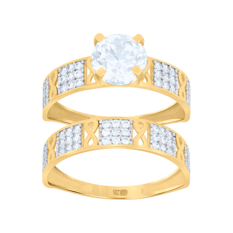 10Kt Gold Turkish Duo Ring