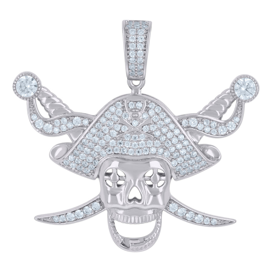 925 Sterling Silver Cz Pendant
